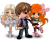 Game avatar character